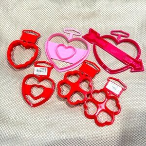 Wilton brand, valentine cookie cutters